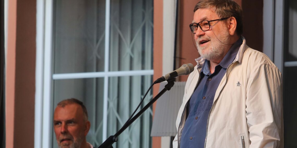 Dainuoja Kostas Smoriginas / Dainiaus Labučio (ELTA) nuotr.