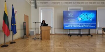 Marijampolės atstovai dalyvavo renginyje apie korupcijai atsparios aplinkos kūrimą