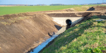 Marijampolės savivaldybėje atnaujinamos melioracijos sistemos