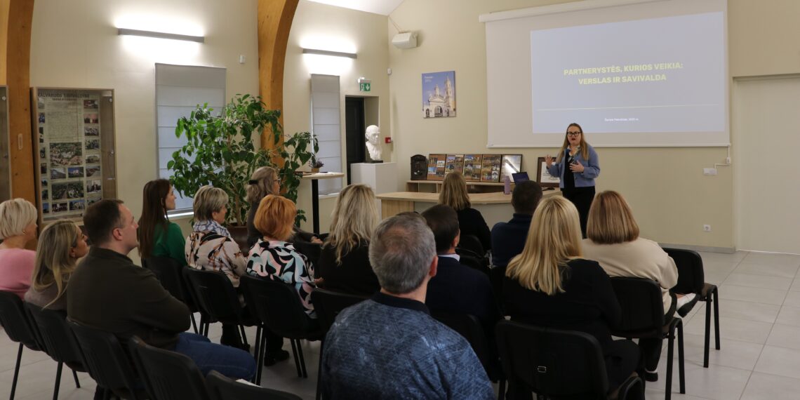 Kalvarijoje surengtos tinklaveikos dirbtuvės