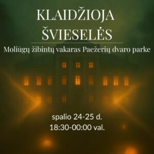 „PARKE KLAIDŽIOJA ŠVIESELĖS“