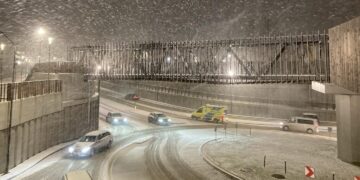 Marijampolėje - sudėtingos oro ir eismo sąlygos