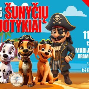 Interaktyvus spektaklis vaikams "Šunyčių nuotykiai" | Marijampolė