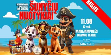 Interaktyvus spektaklis vaikams "Šunyčių nuotykiai" | Marijampolė