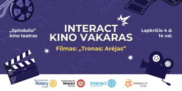 Marijampolės Interact klubo kino vakaras