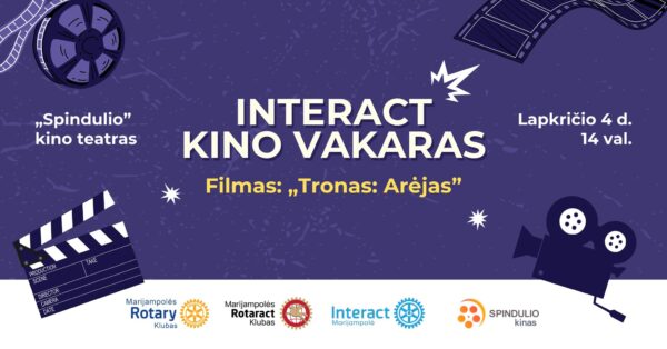 Marijampolės Interact klubo kino vakaras