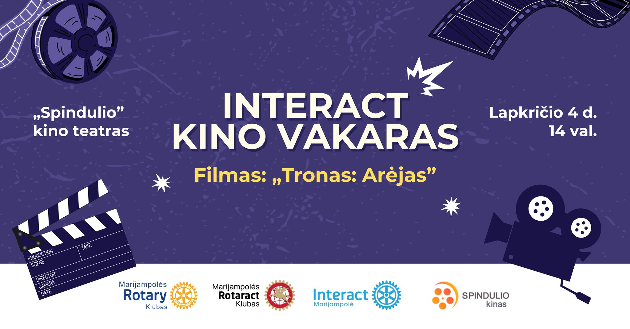 Marijampolės Interact klubo kino vakaras