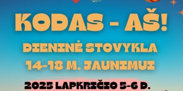 Stovykla „KODAS – AŠ“ – TĘSINYS!
