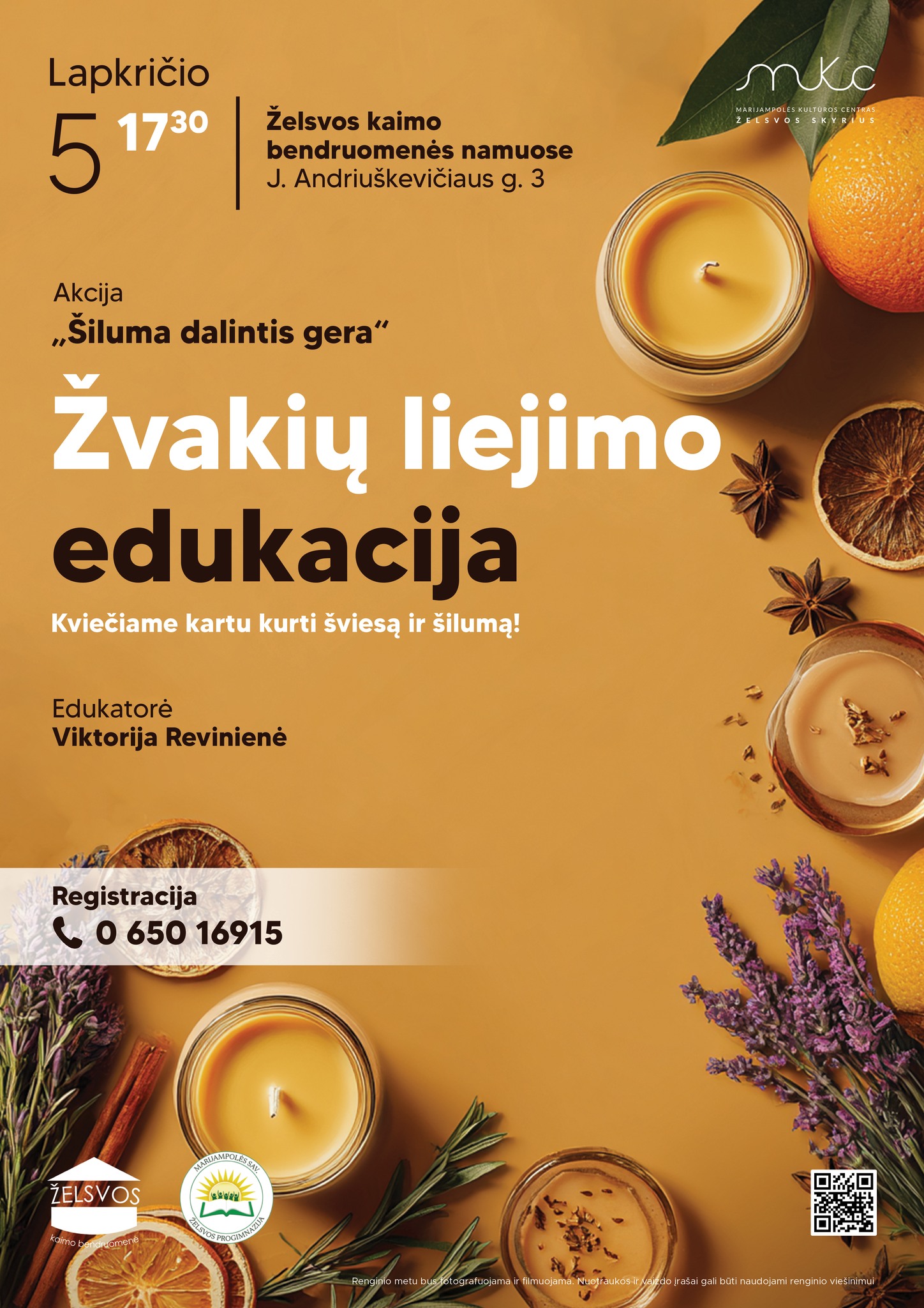 ŽVAKIŲ LIEJIMO EDUKACIJA | ŽELSVA