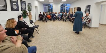 Gelgaudiškio bendruomenės centras „Atgaiva“ atvėrė naujas duris