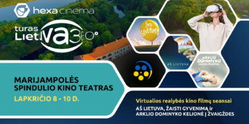 VR filmų seansai Marijampolėje: Hexa Cinema turas – Lietuva 360°