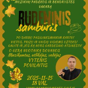 Vakaronė „Po darbų palinksminkim kartu!“