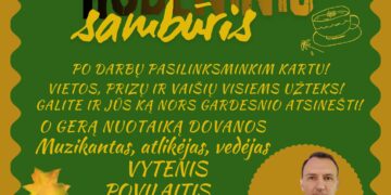 Vakaronė „Po darbų palinksminkim kartu!“