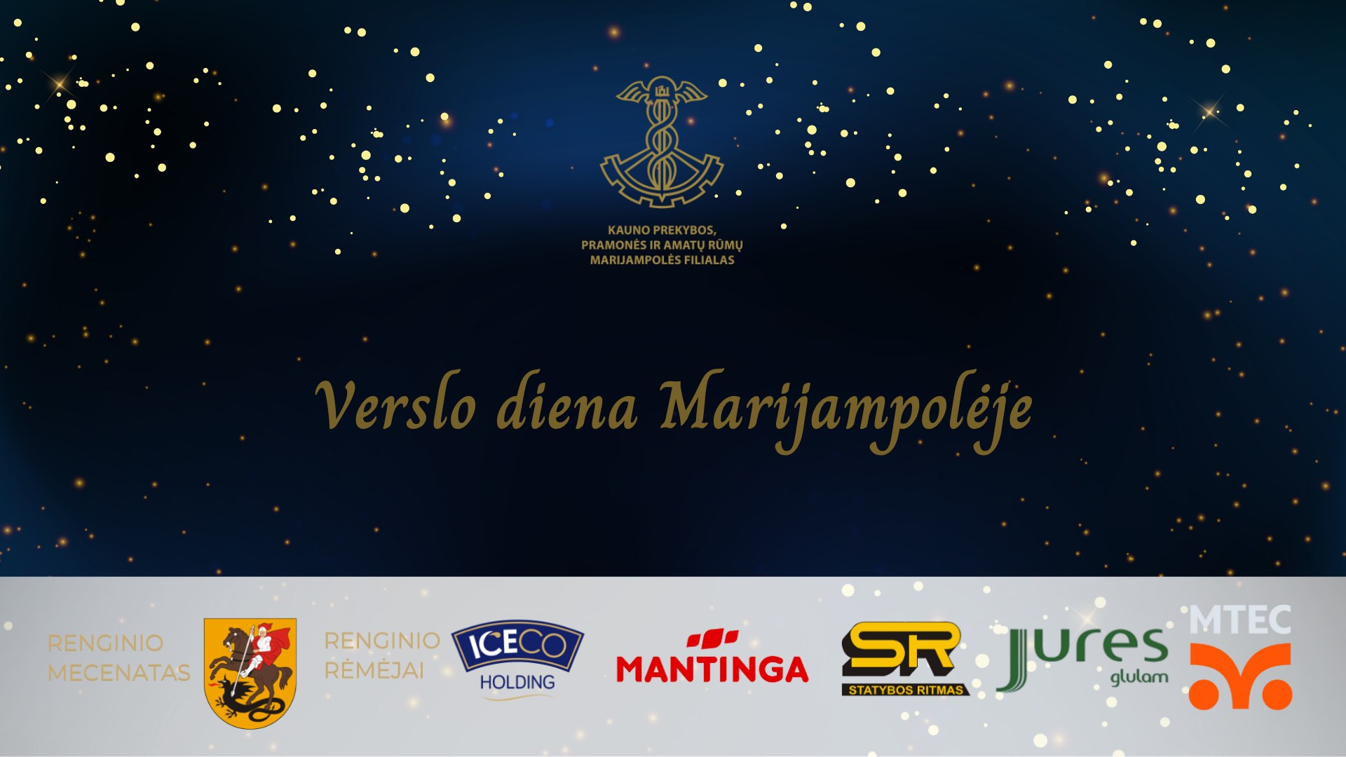 ŠVENTINIS VERSLO VERSLO DIENOS VAKARAS MARIJAMPOLĖJE