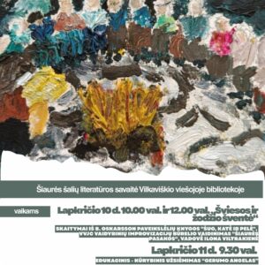 Šiaurės šalių literatūros savaitė Vilkaviškio viešojoje bibliotekoje