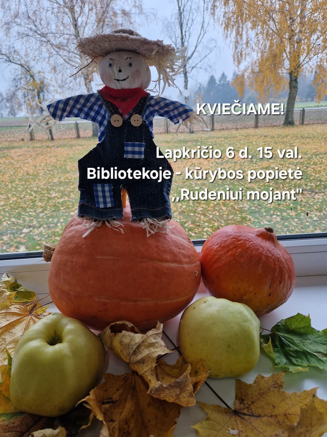 KŪRYBINĖ POPIETĖ „RUDENIUI MOJANT“