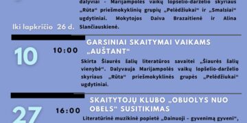 Draugystės biblioteka. Renginiai lapkritis 2025