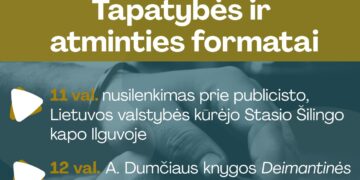 Popietė „Tapatybės ir atminties formatai“. A.Dumčiaus knygos „Deimantinės šeimos istorija“ pristatymas