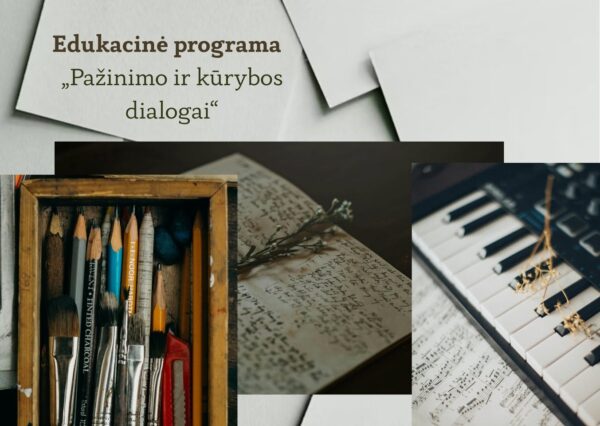 Edukacinė programa suaugusiems „Pažinimo ir kūrybos dialogai“