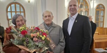 Šešiasdešimt metų kartu - deimantinės vestuvės Sintautuose