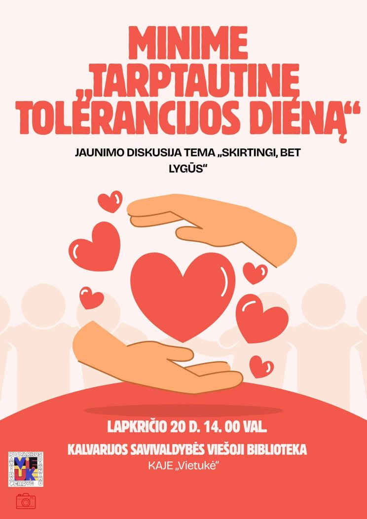 Diskusija „Skirtingi, bet lygūs“