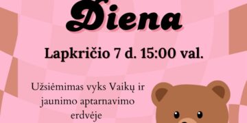 Edukacinis užsiemimas „Meškiuko diena"