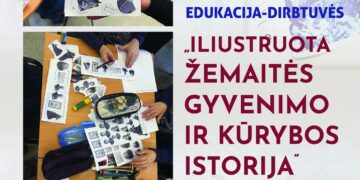 Edukacija-dirbtuvės „Iliustruota Žemaitės gyvenimo ir kūrybos istorija“ su rašytoja Lina Mickute