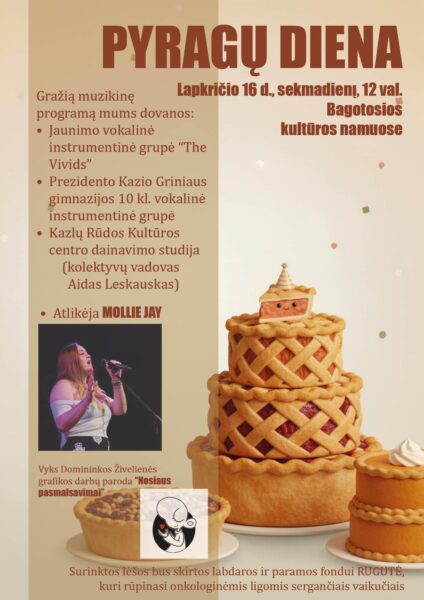 Gerumo akcija „Pyragų diena“