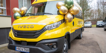 Igliauką pasiekė naujas mokyklinis autobusas