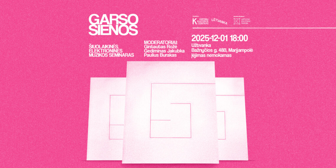 Marijampolėje - garso apdirbimo kūrybinės dirbtuvės „Garso sienos“