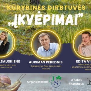 Kūrybinės dirbtuvės „ĮKVĖPIMAI“