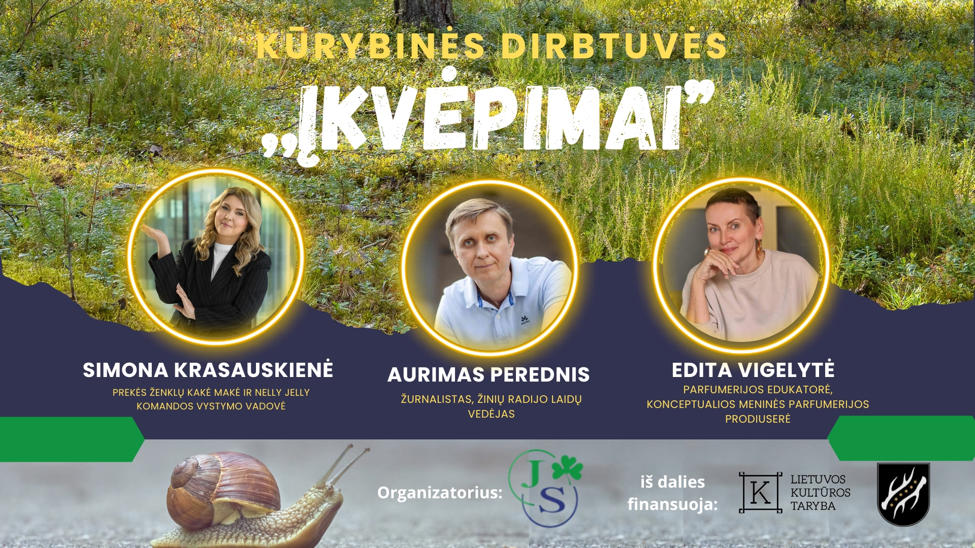 Kūrybinės dirbtuvės „ĮKVĖPIMAI“