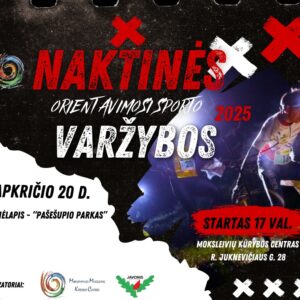 NAKTINĖS ORIENTAVIMOSI SPORTO VARŽYBOS (2 turas)