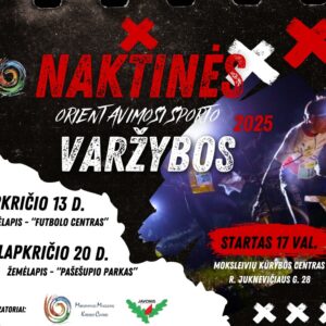NAKTINĖS ORIENTAVIMOSI SPORTO VARŽYBOS