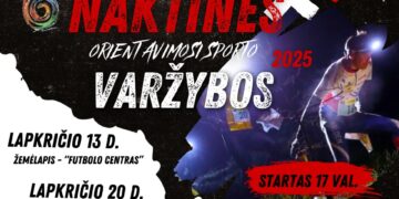 NAKTINĖS ORIENTAVIMOSI SPORTO VARŽYBOS