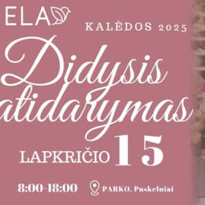 Namų interjero erdvės „ELA“ atidarymas ir šventinio sezono startas – „ELA KALĖDOS 2025“