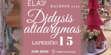 Namų interjero erdvės „ELA“ atidarymas ir šventinio sezono startas – „ELA KALĖDOS 2025“