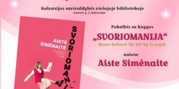 Pokalbis su knygos „Svoriomanija“ autore