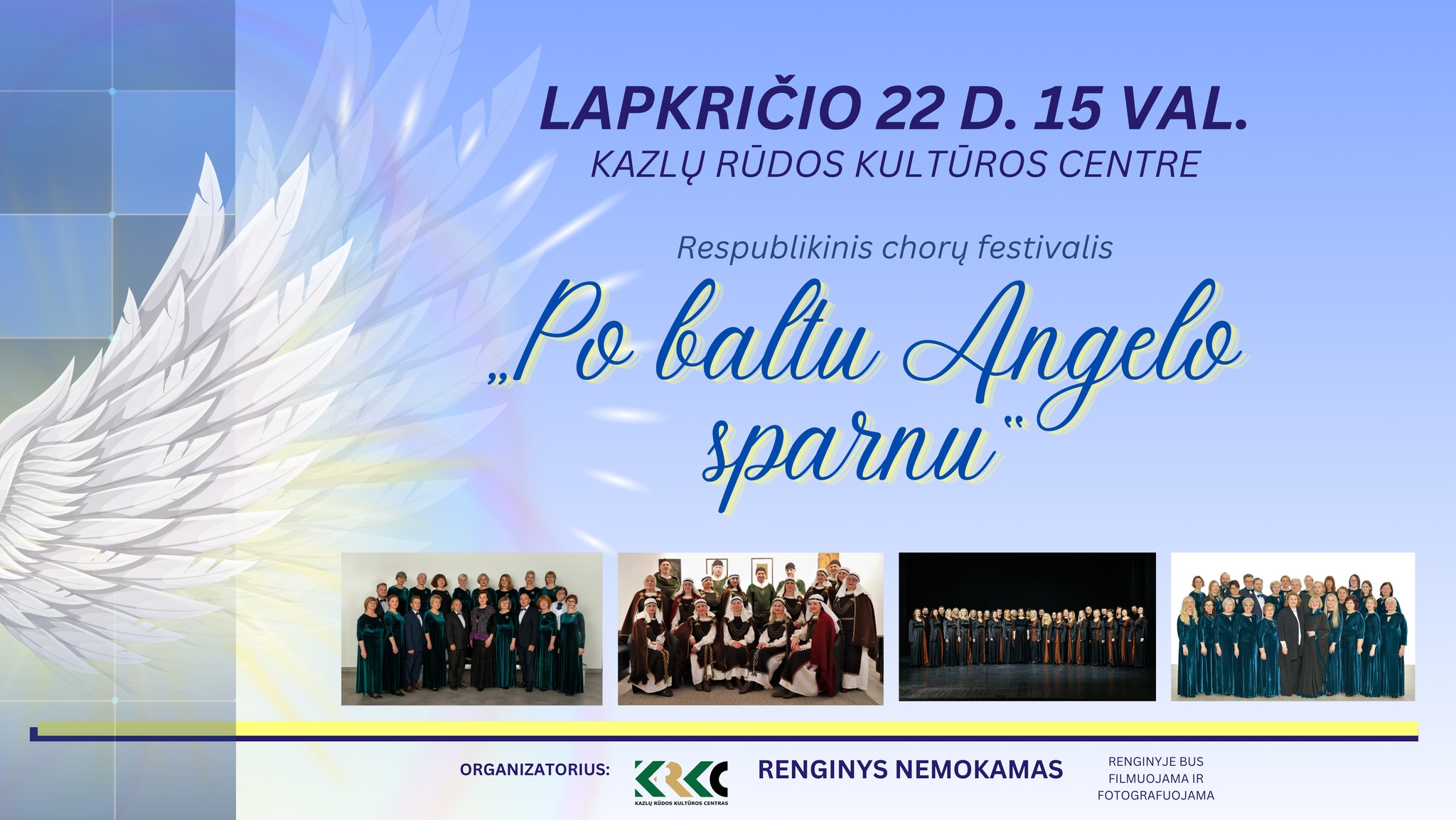Respublikinis chorų festivalis „Po baltu Angelo sparnu“