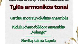 Romansų koncertas „Tylūs armonikos tonai“