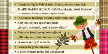 Rudens darbų pabaigtuvių šventė „Išeinančiam rudeniui mojam“