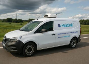 „Rx Vaistinė“ – tokios Lietuvoje dar nebuvo: receptiniai vaistai – tiesiai į namus specialiu sertifikuotu transportu
