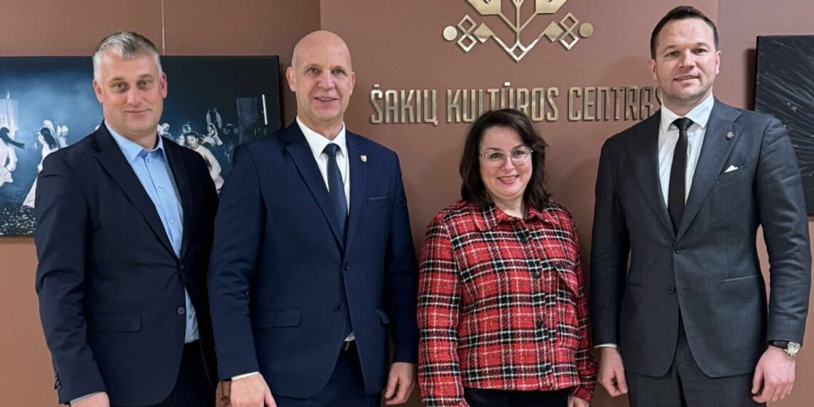 Šakiuose viešėjo Ekonomikos ir inovacijų ministras Edvinas Grikšas ir viceministrė Guoda Burokienė