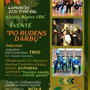 Šventė „Po rudens darbų“