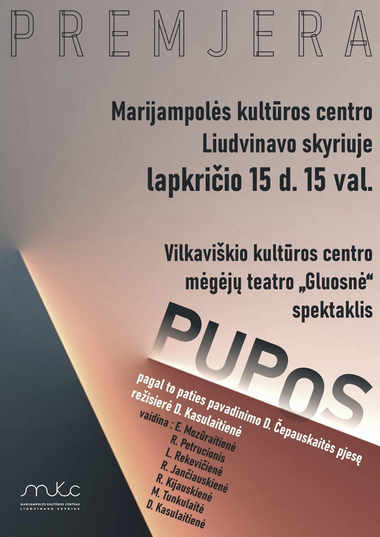 Teatro vakaras „Mūzų pasikalbėjimai“