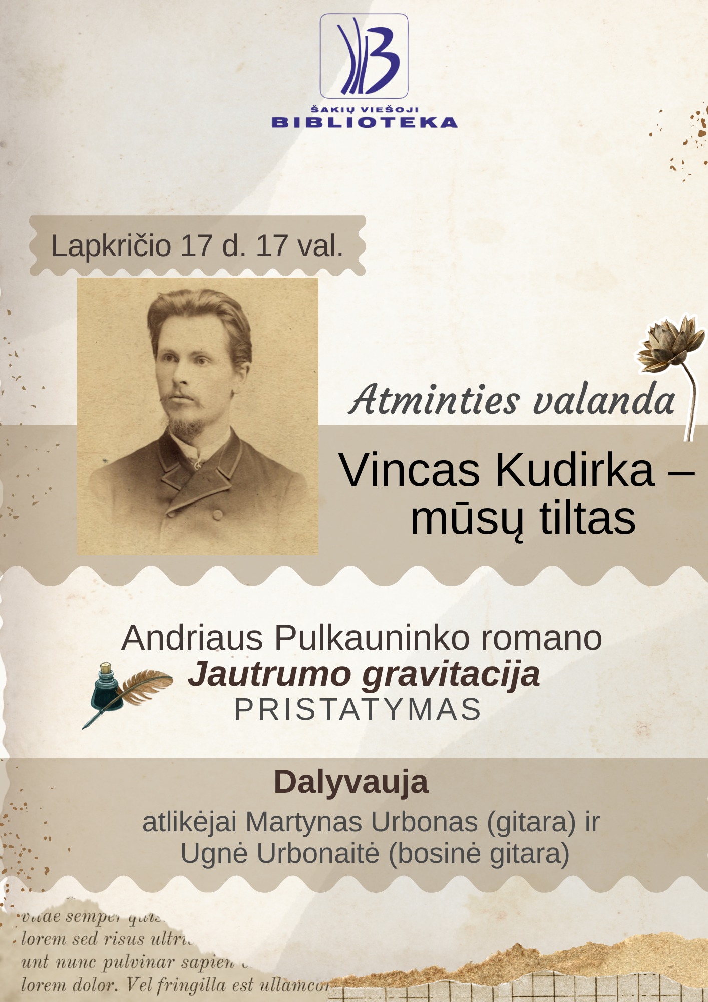 VINCAS KUDIRKA – MŪSŲ TILTAS