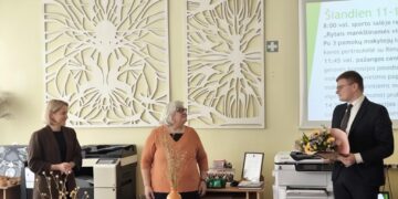 Vilkaviškio „Aušros“ gimnazijoje atsisveikinta su ilgamete anglų kalbos mokytoja