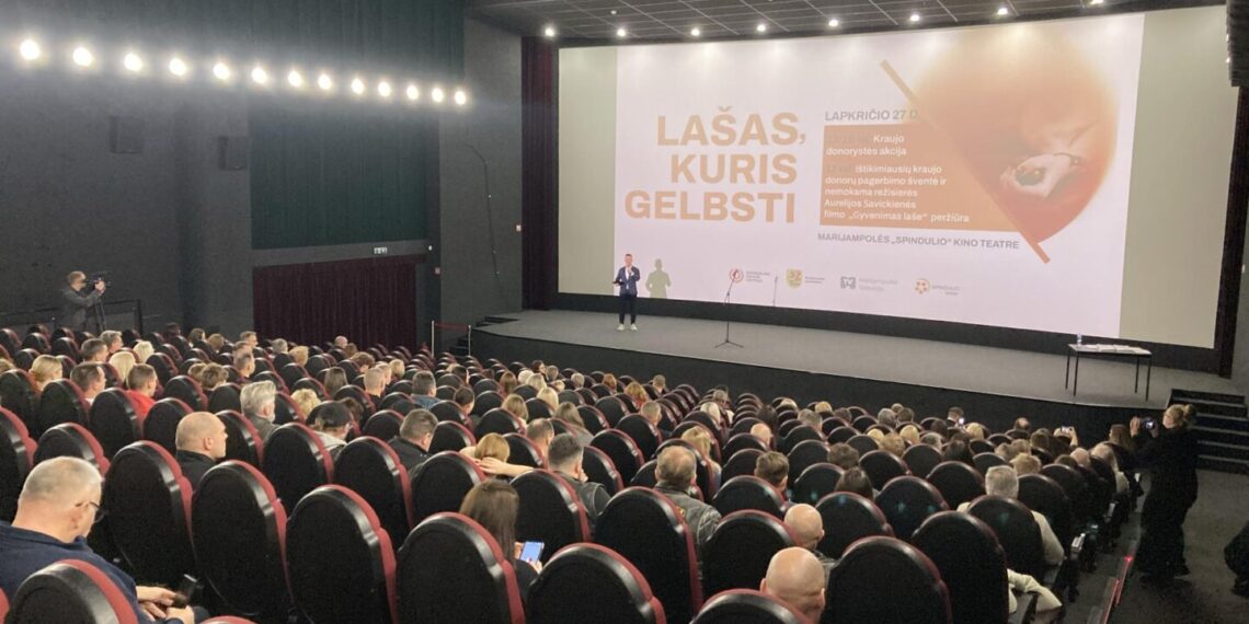 Marijampolėje surengta iškilminga kraujo donorų pagerbimo šventė „Lašas, kuris gelbsti“