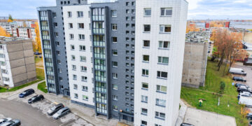 Marijampolėje baigta dar vieno daugiabučio namo renovacija