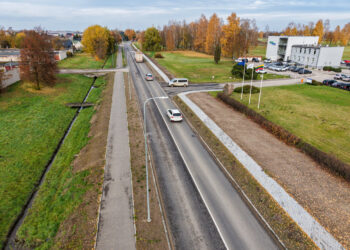 Baigta Vasaros gatvės rekonstrukcija – moderni, saugi ir patogi visiems eismo dalyviams